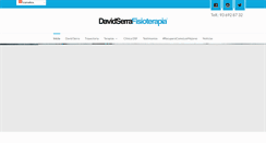 Desktop Screenshot of davidserra-fisio.com